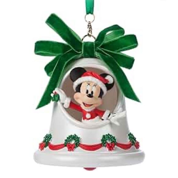 Disney Minnie Mouse Santa Sketchbook Ornament NWT - Picture 2 of 7